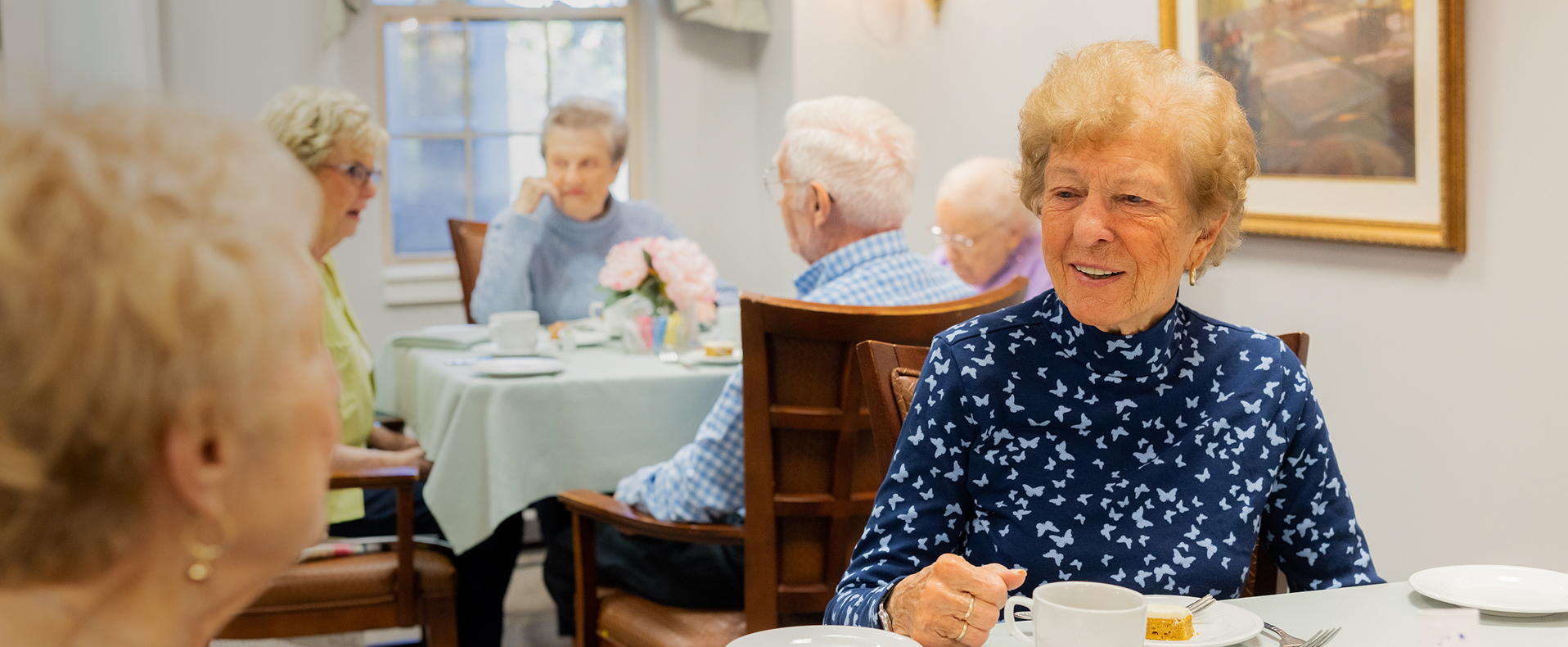 Wake up to the quiet rustle of trees.