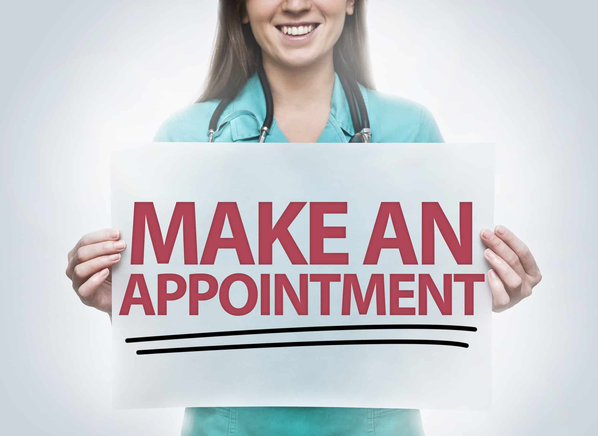Make an appointment / Healthcare concept (Click for more)