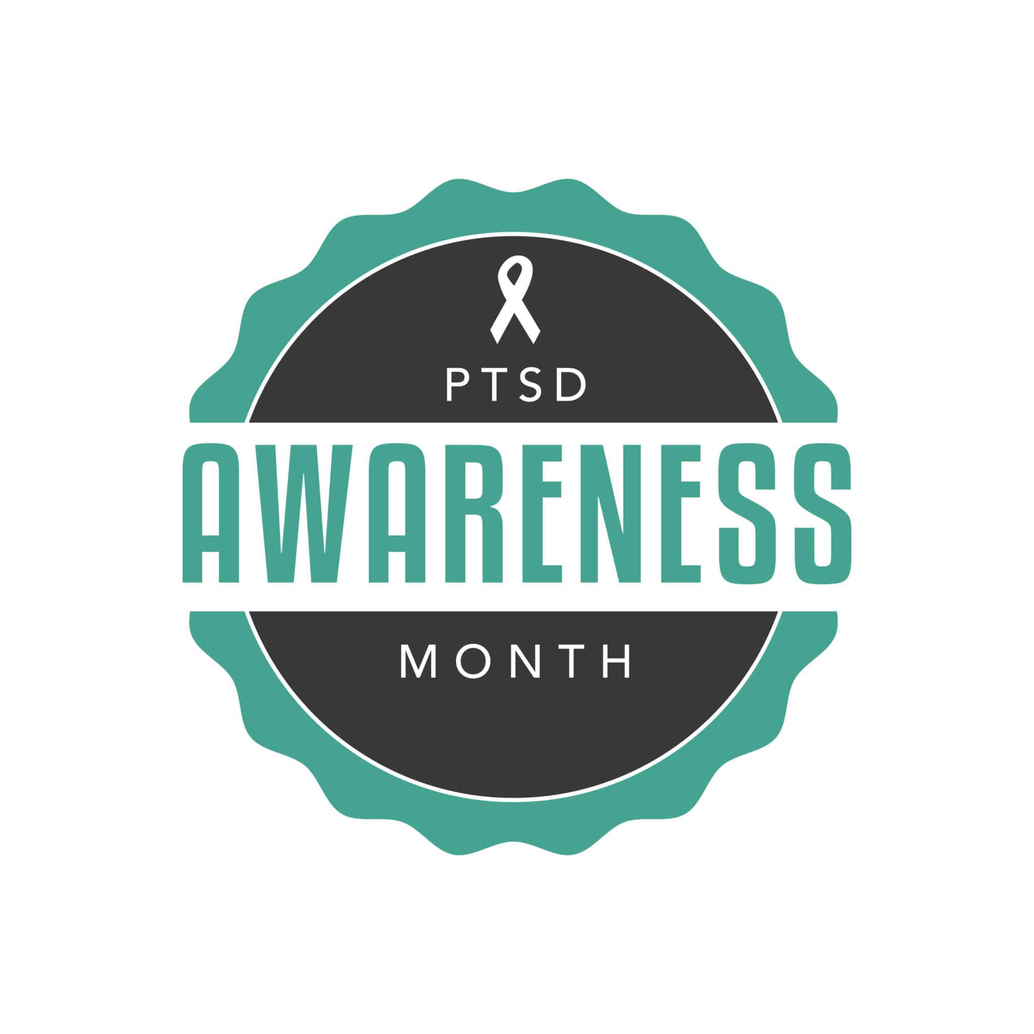 PTSD Awareness Month Label