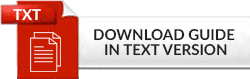Download Guide in TEXT Version Button