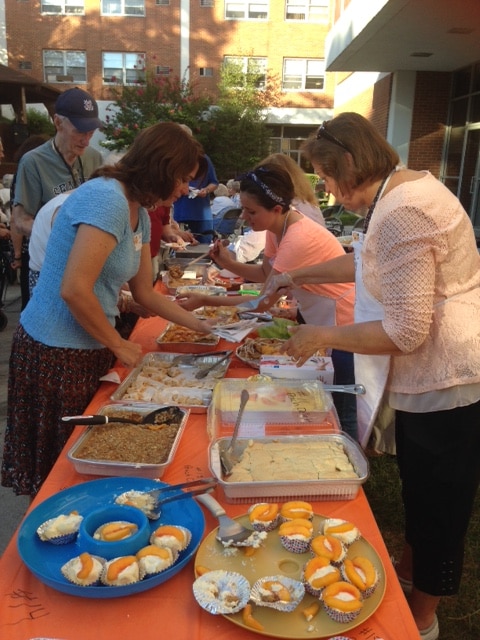 Residents, invited guests and associates had an opportunity to sample nearly 20 home-made peach desserts at UMC at Pitman’s 8th Annual Just Peachy Festival.