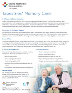 Tapestries Memory Care at The Shores