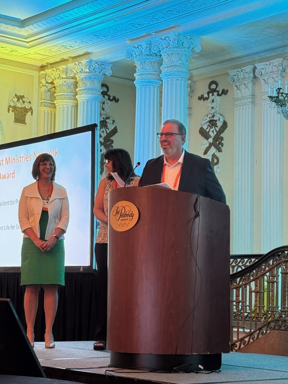 UMC’s David Glenn Honored with Mission Award by Methodist Ministries Network