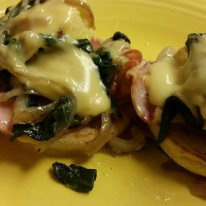 Mindful eggs benedict